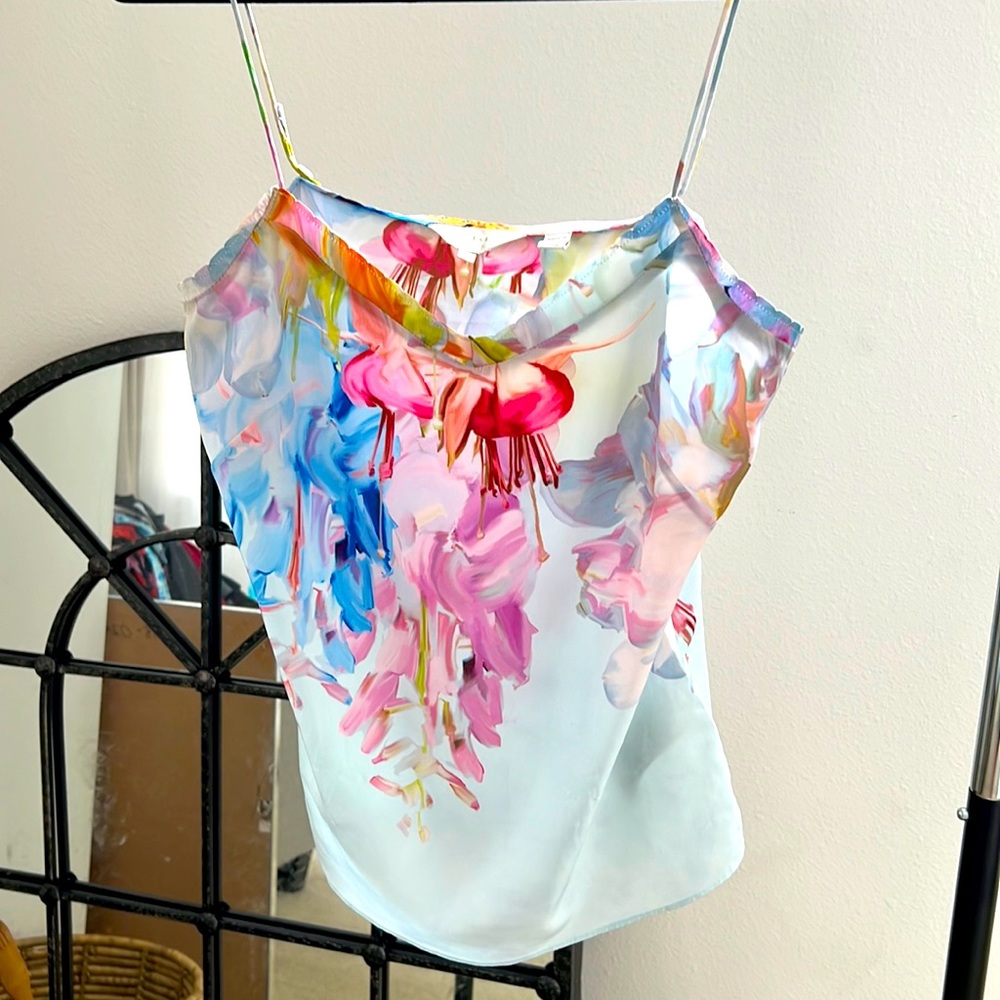 Ted baker floral blouse